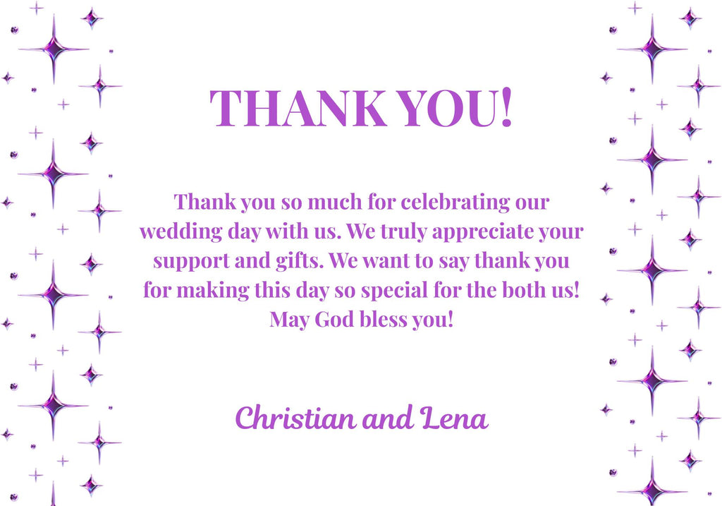 Purple and Green Floral and Modern Wedding Bundle Design