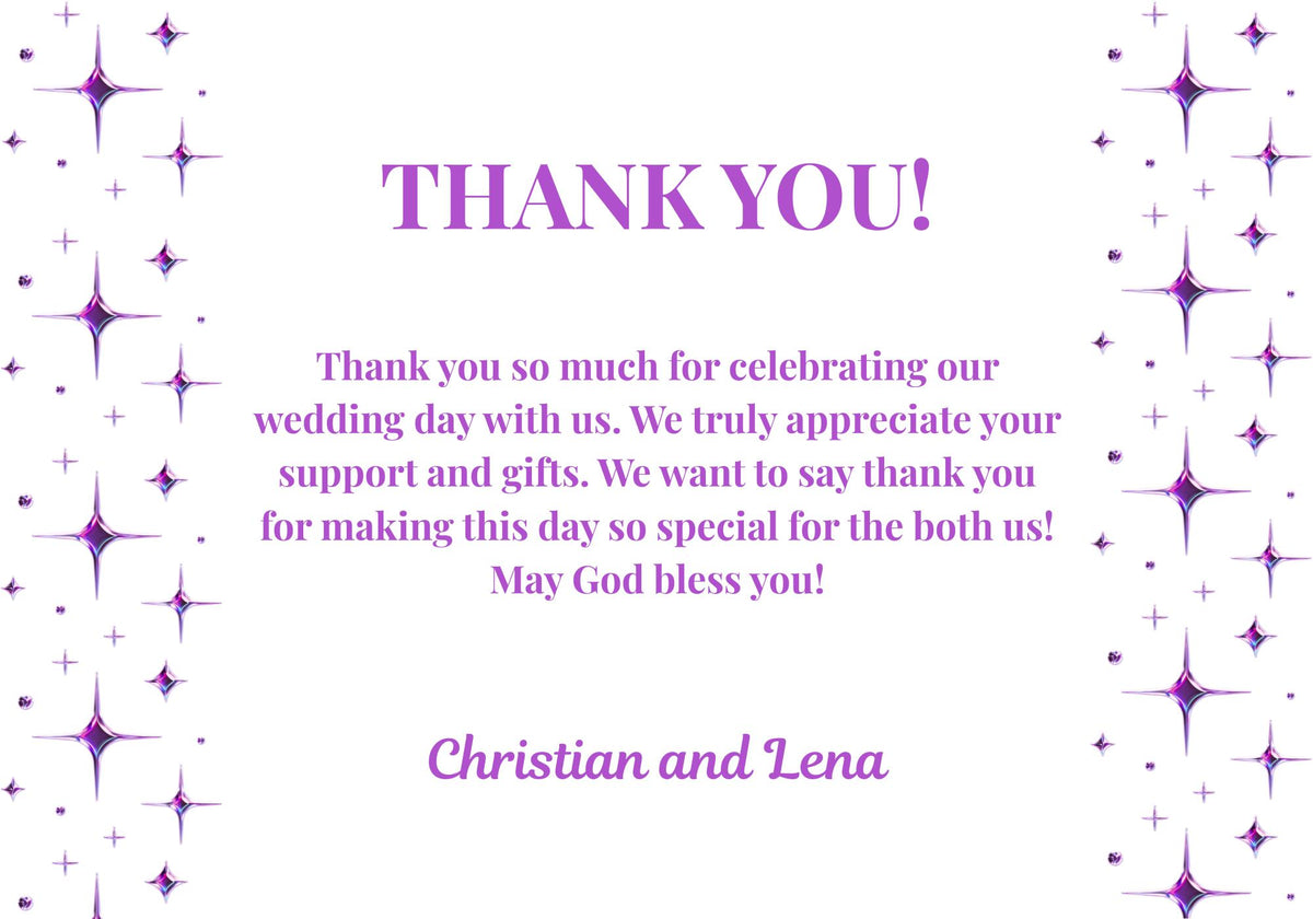 Purple and Green Floral and Modern Wedding Bundle Design