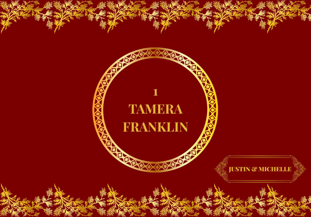 Red and Gold- Floral and Elegant Wedding Bundle (Digital Download)